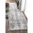 Deedra Modern Abstract Power Loom Performance Gray/White Rug-1615092031