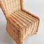 Chaise courbée Louella Courbe Palm Rattan-1897668348