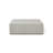 35" Beige Stone Square Block Coffee Table