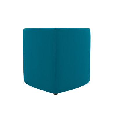 Pro Series Upholstered Rounded Triangle Ottoman, 18" Height