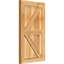 TimberCraft 5 3/8 "encadré avec panneaux n-lattes avec Z-Bar, cèdre rouge de l'Ouest-36420913-36420929