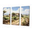 Vineyard Scenery Landscape Beauty V - Ensemble de décoration murale vignoble-107767612-107767614