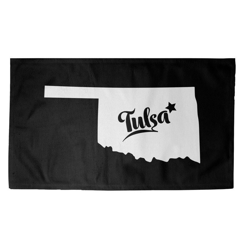 Tapis de zone noire oklahoma tulsa, Rectangle 5 pi x 7 pi