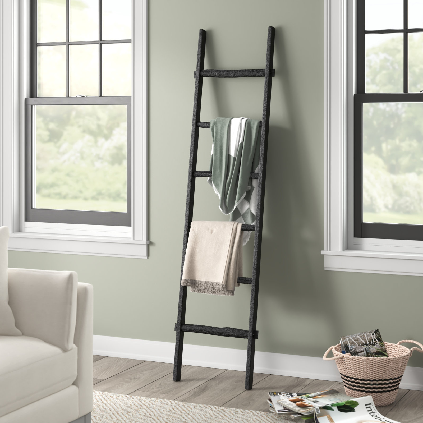 Blanket Ladder, Black