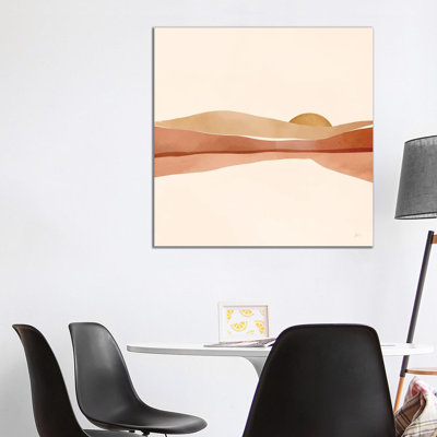 Blush Sunset by Bria Nicole - Print on Canvas