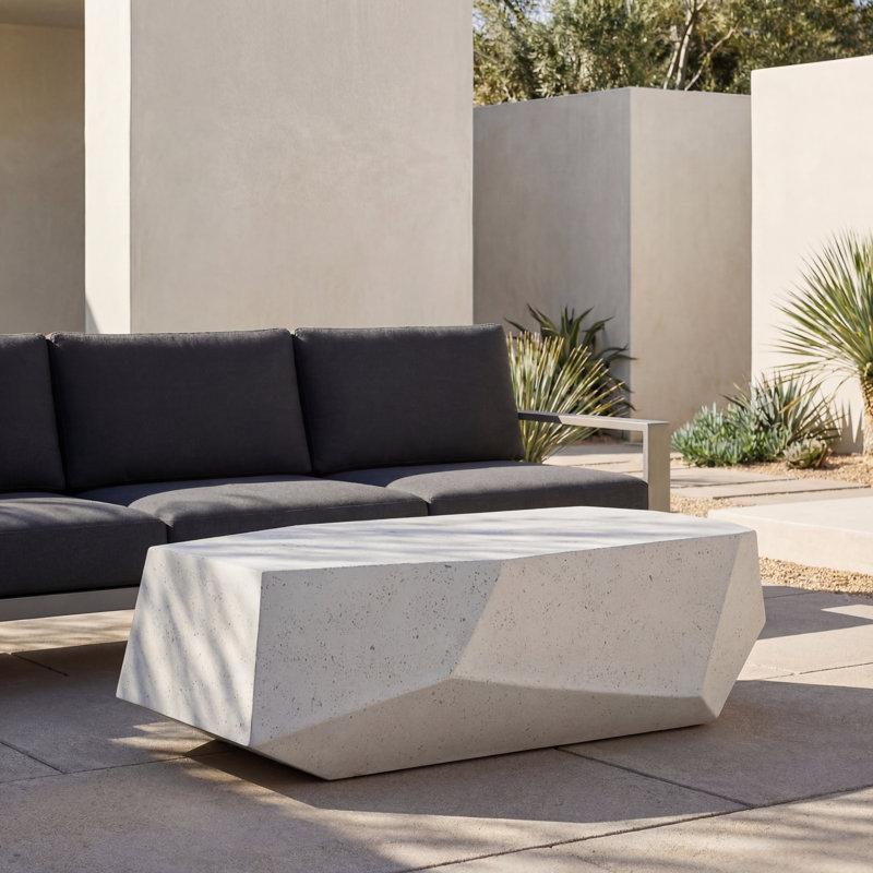 Table basse Cassis, Ivory Terrazzo