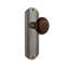 Deco Plate with Brown Porcelain Door Knob-1406592941