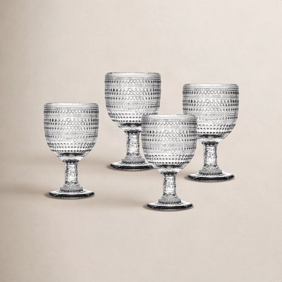 Babbitt 12oz. Crystal Goblet Set