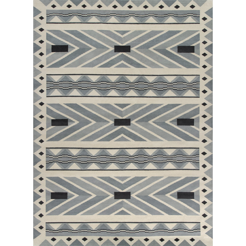 Mesa Wool Moroccan Area Rug, Rectangle 10' x 14'