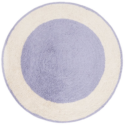 Tapis ivoire / lilas Easy Care 220