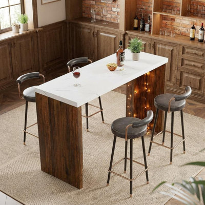 Table de bar 55 po Modern Modern