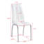 Chaise d'appoint rembourrée en cuir Burcker-2121299746