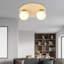 Aloisio Glass Flush Mount
