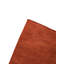 Tapis de couloir rose uni en laine noué à la main-609896971