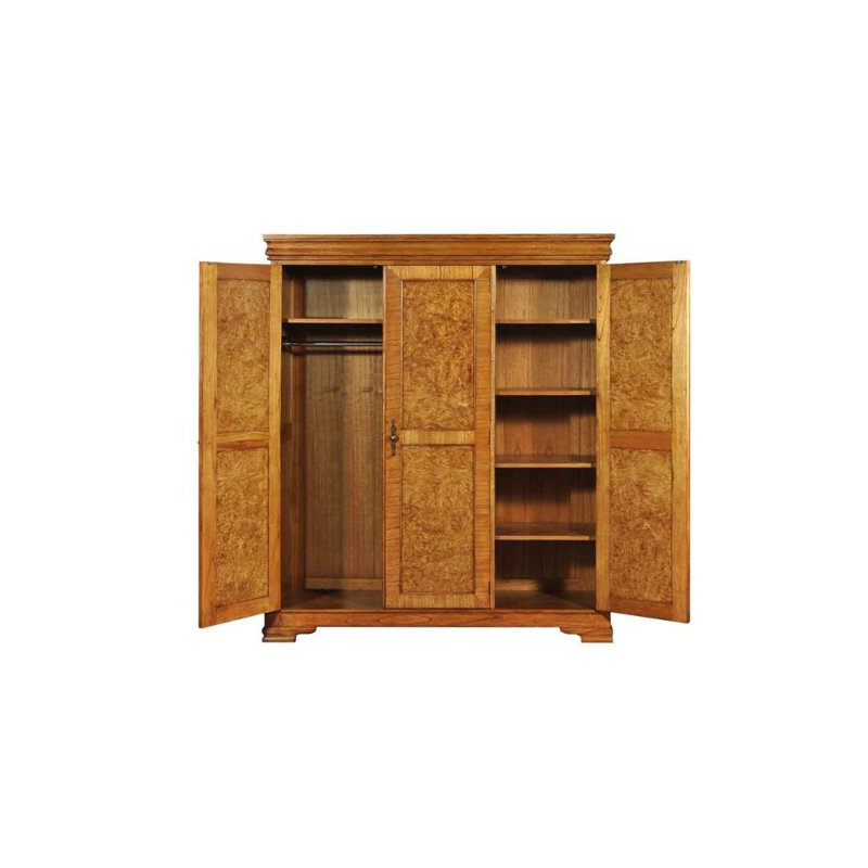 Henry 3 Door Solid Wood Wardrobe