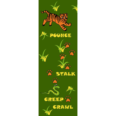 Tapis en nylon Sensory Path Tiger