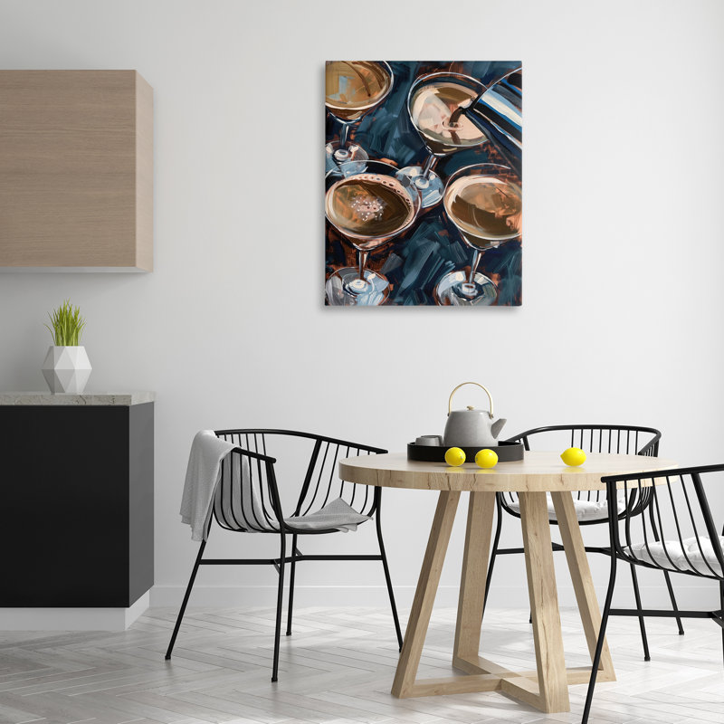  «Versing Espresso Martini» par LSR Design Studio, H 40 po x l 30 po