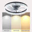 Ceiling Fan With Lights Dimmable LED