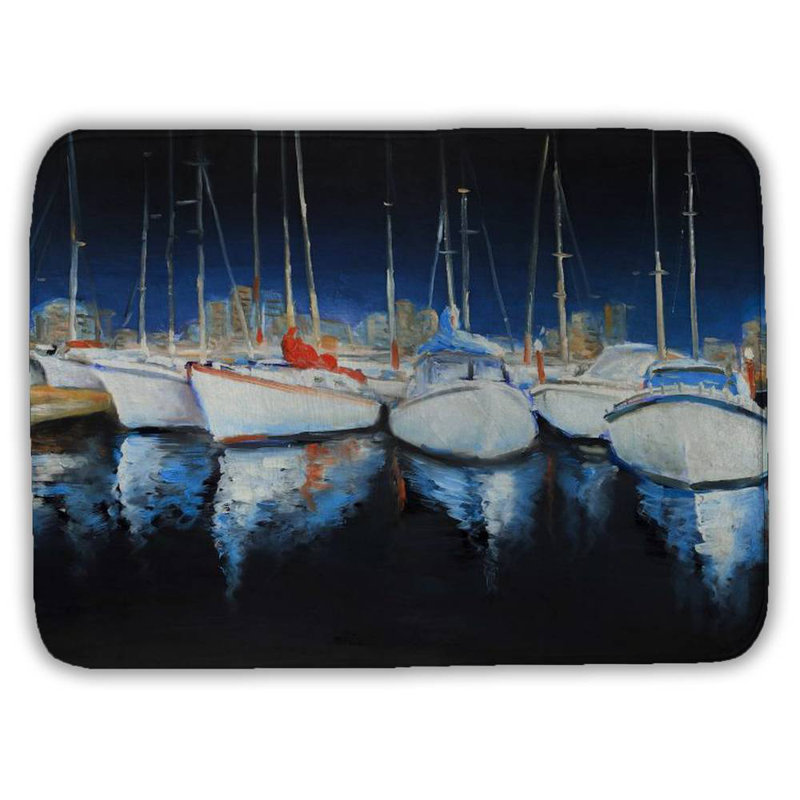 Charlcombe Non-Slip Bath Mat, 17"W x 24"L