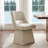 Upholstered Swivel Side Chair-1969549780