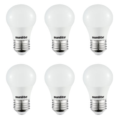 Paquet de 6, DEL, intensité variable, homologué UL, ampoule A15, blanc chaud 3000K