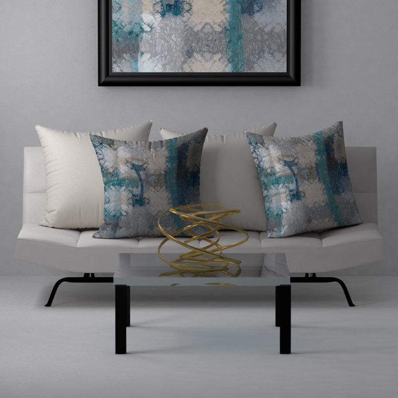 Housse de coussin carrée/insert, 20 po x 20 po