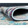 Tapis abstrait multicolore Dimonetta