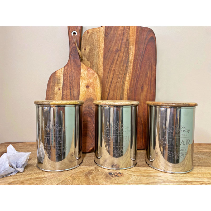 Metal Jar - Set of 3