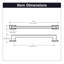 Brownstone Collection Appliance Pull - Cabinet Pull - Transitional Hardware for Drawers & Cabinets-910089258-910089252