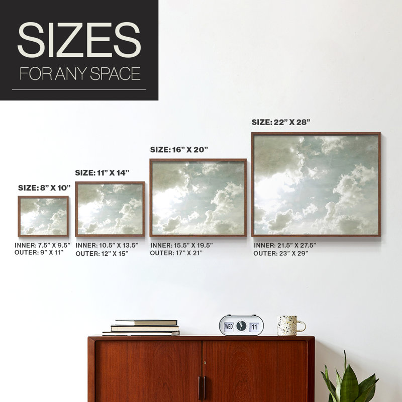 Sky Scrapers I -Framed Print - Restickable