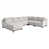 Tissu gris est en rupture de stock