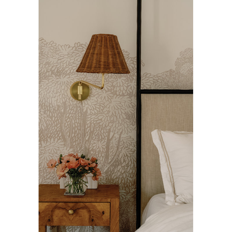 Issa Wall Sconce by TALI ROTH, Aged Brass
