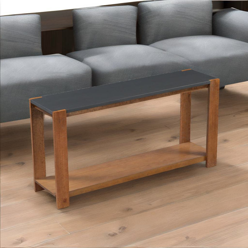Console 59,8 po Caitlynd, Brun