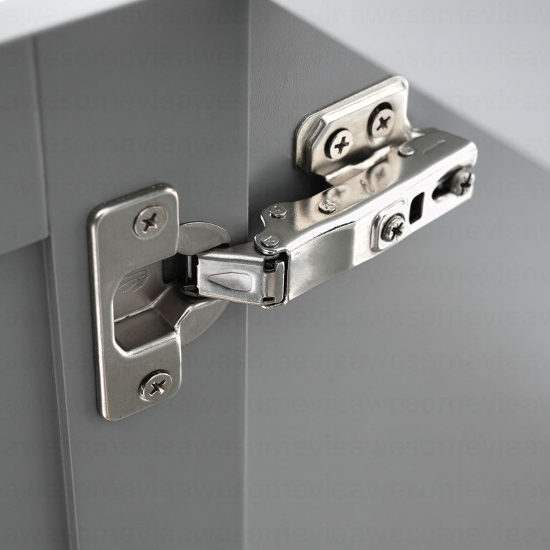 Meuble-lavabo autoportant de 72 po de style Shaker avec lavabo en céramique, tiroirs à fermeture en douceur et portes à fermeture en douceur