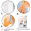 «Peach Blue Symmetric Abstractions» sur impression sur toile-1591546915-1591546920