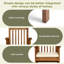Chaise avec 2 coussins ACACIA-108534950-108534951