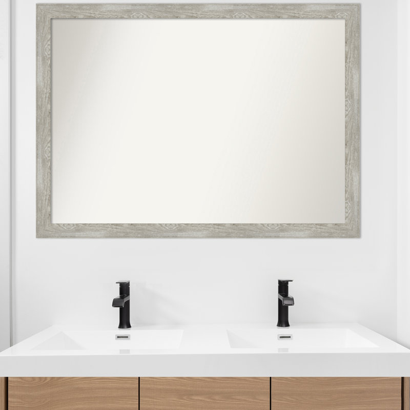 Miroir de salle de bain Regen, Rectangle, 31,5 po x 43,5 po