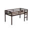Lit mezzanine simple avec échelle-302505031