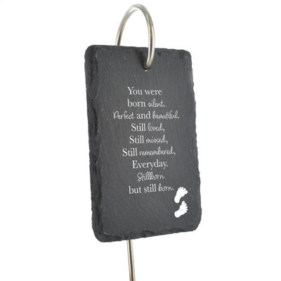 Boza Waterproof Stone People Memorial Plaque