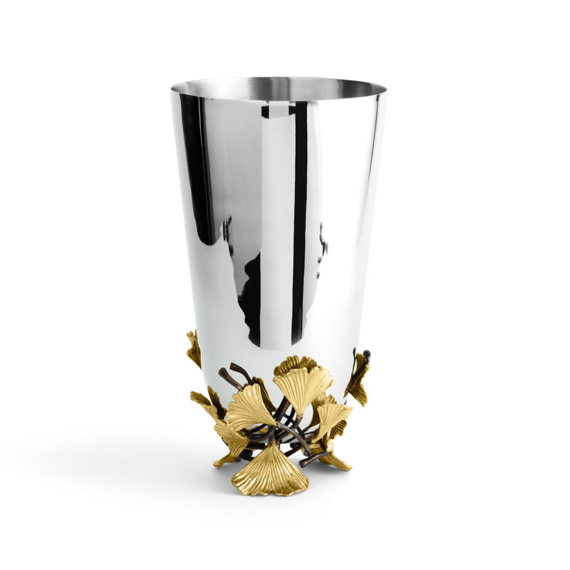 Golden Ginkgo Large Vase