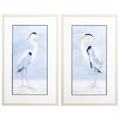 " Coastal Calm S/2 " 2 - Pieces Painting Print