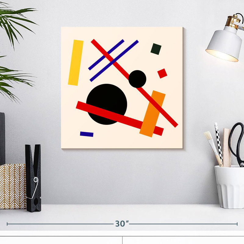 Avery Suprematism, 16" H x 16" W