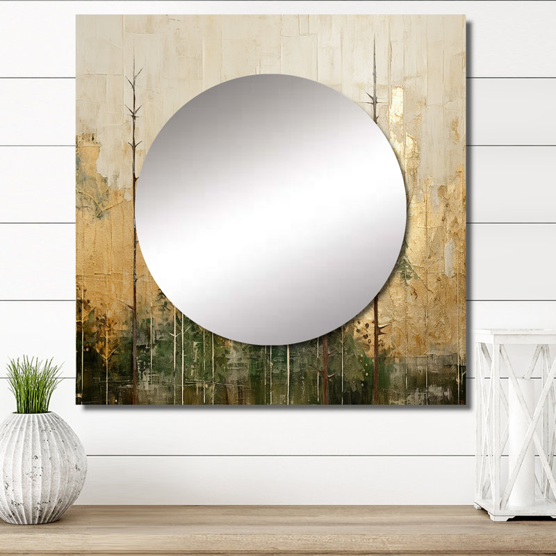 Miroir carré Menna, 29 po x 29 po