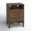  Ensemble de table de chevet Mid-Century avec tablette ouverte et station de charge-1078728173