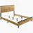 Fraser Natural Pine Queen Panel Bed