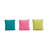 Housse de coussin 100% coton Blythe PomPoms