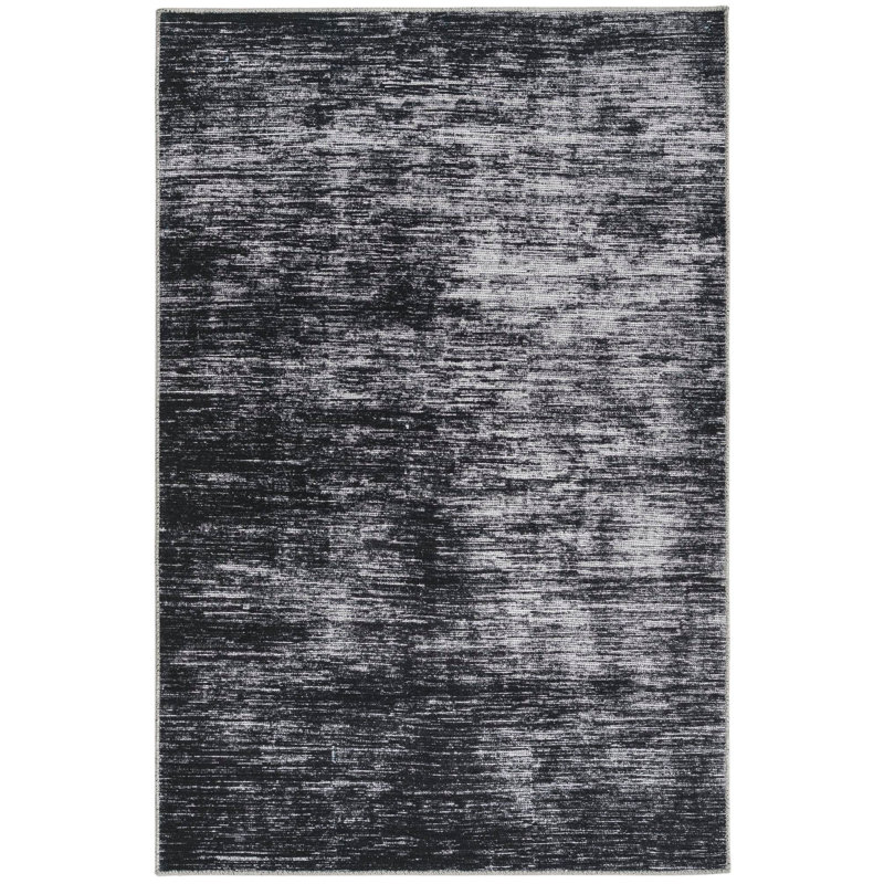 Ikhasa Chenille Abstract Indoor Rug, Rectangle 4' x 6'