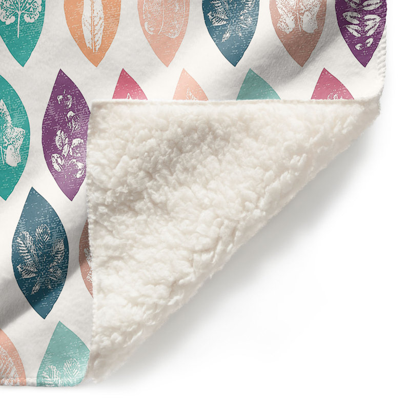 Couverture Spring Leafs, 51 po x 60 po