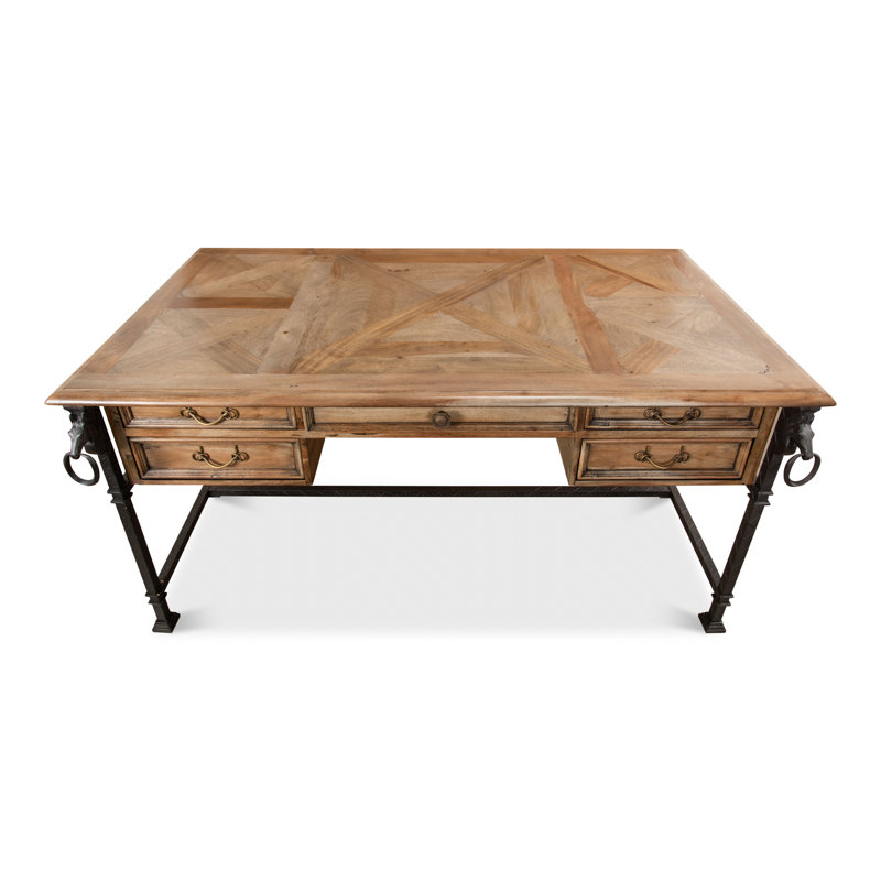Solid Wood Writing Desk