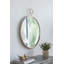 Miroir mural moderne 26 "x 32" avec cadre en métal, miroir décoratif